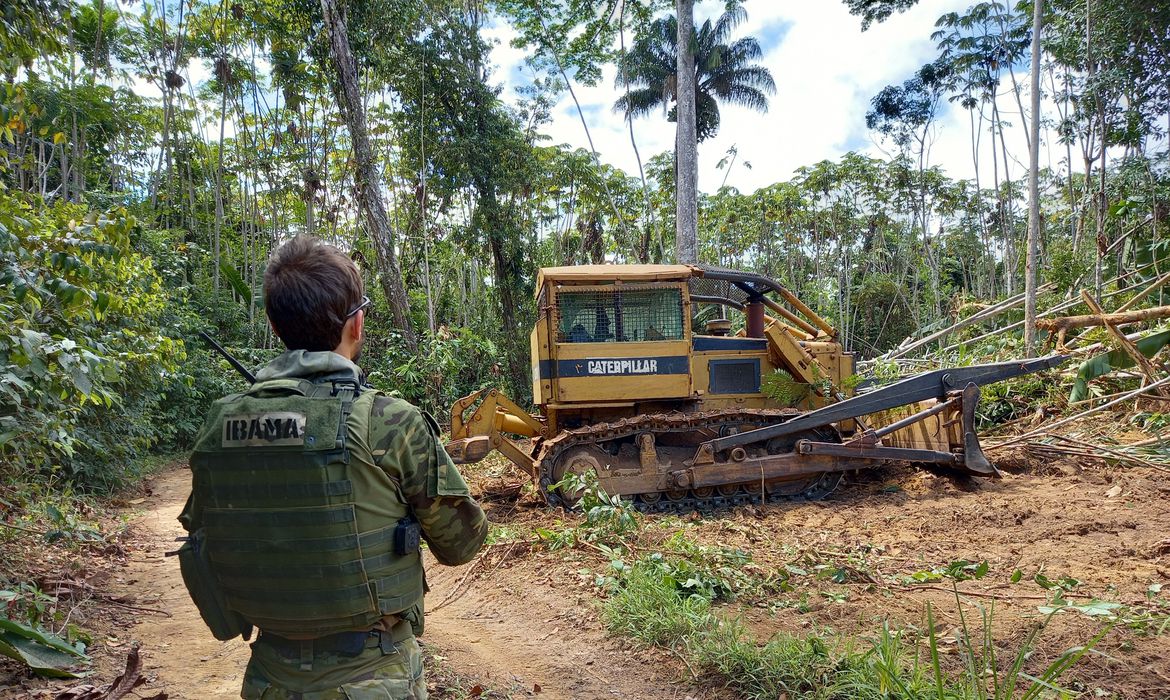 Ibama e PRF desmontam mais de 190 acampamentos na TI Yanomami