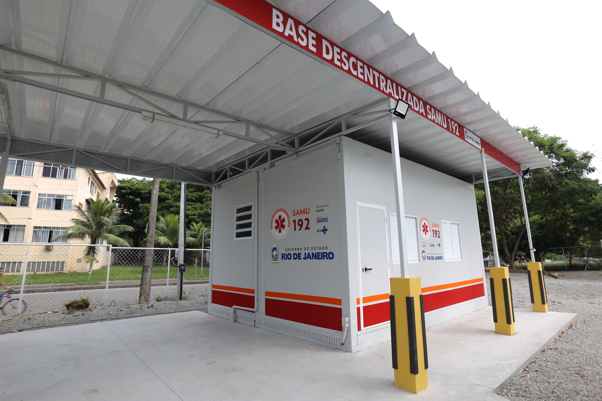 Base operacional descentralizada do SAMU Capital é inaugurada na Ilha do Governador
