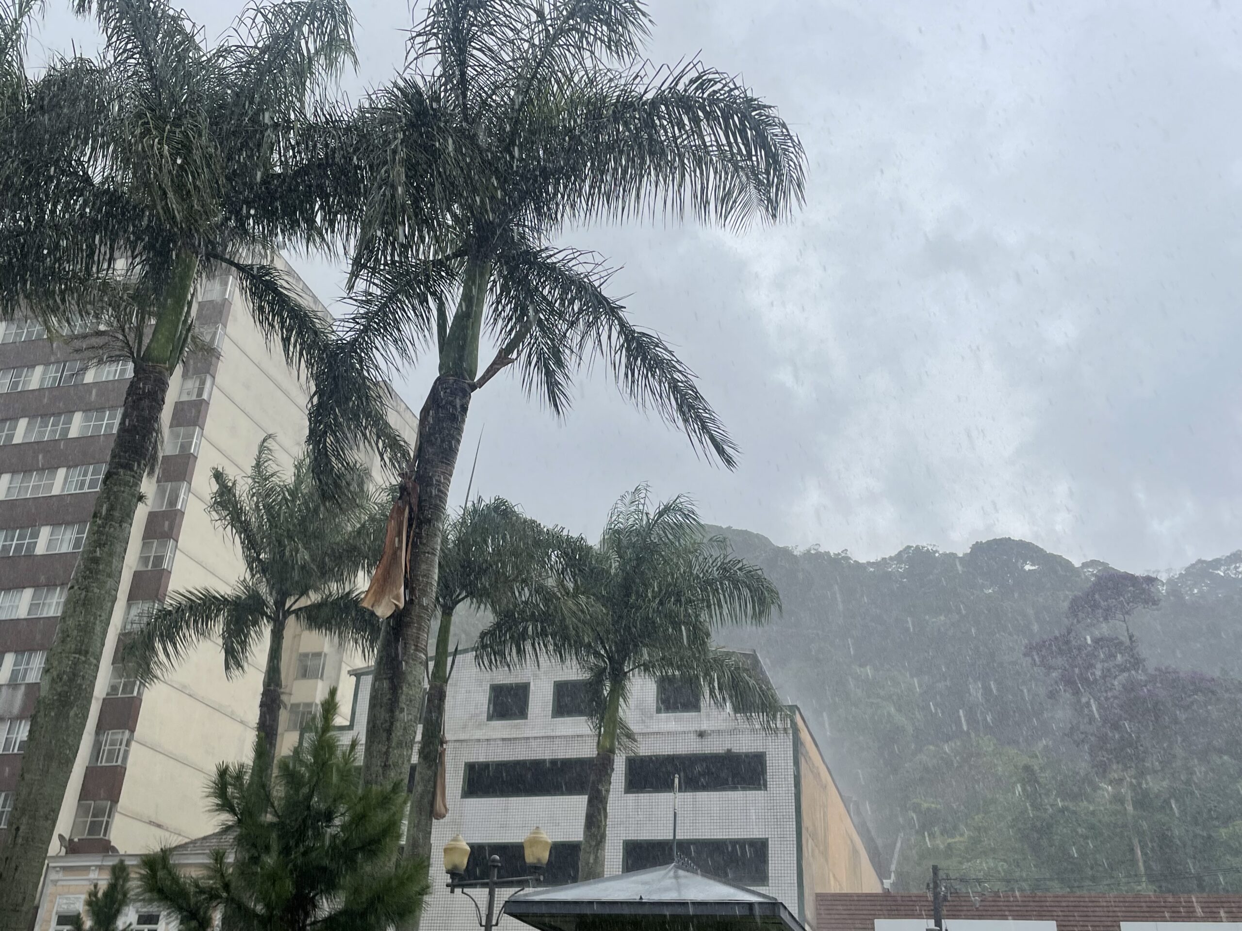 Defesa Civil emite alerta via SMS de pancadas de chuva para o município de Petrópolis