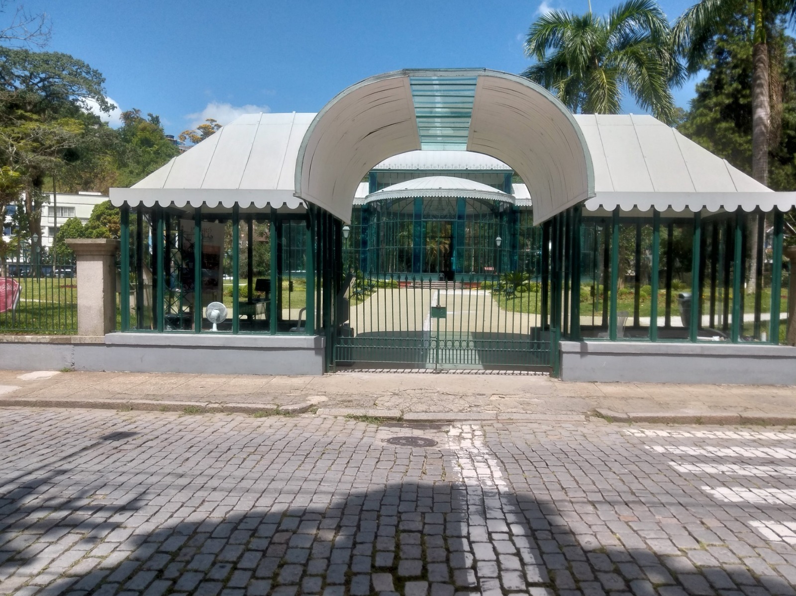 Obras do Palácio de Cristal estão perto do fim, afirma Prefeitura