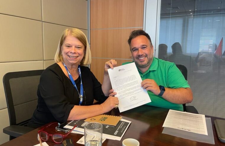 Presidente da AssociEventos se reúne com representante da Fecomércio para discutir a ampliação do uso do Sesc Quitandinha