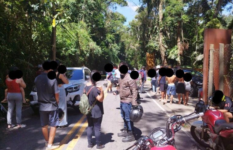 Grave acidente é registrado na localidade de Araras, em Petrópolis
