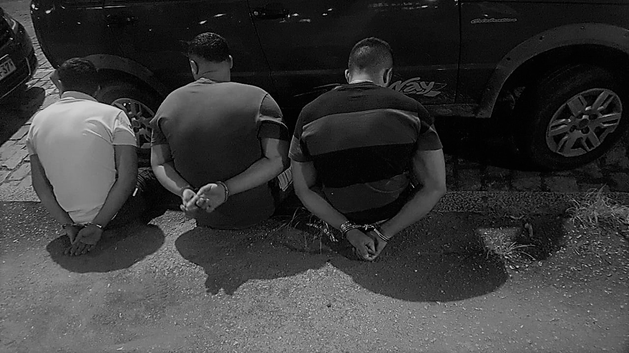 Três homens são presos em Itaipava por estelionato