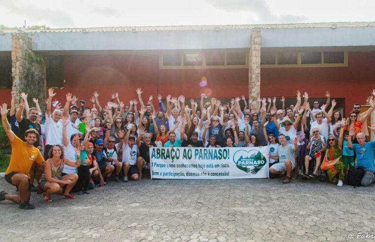 Abraço Parnaso é realizado contra privatização do Parque Nacional da Serra dos Órgãos
