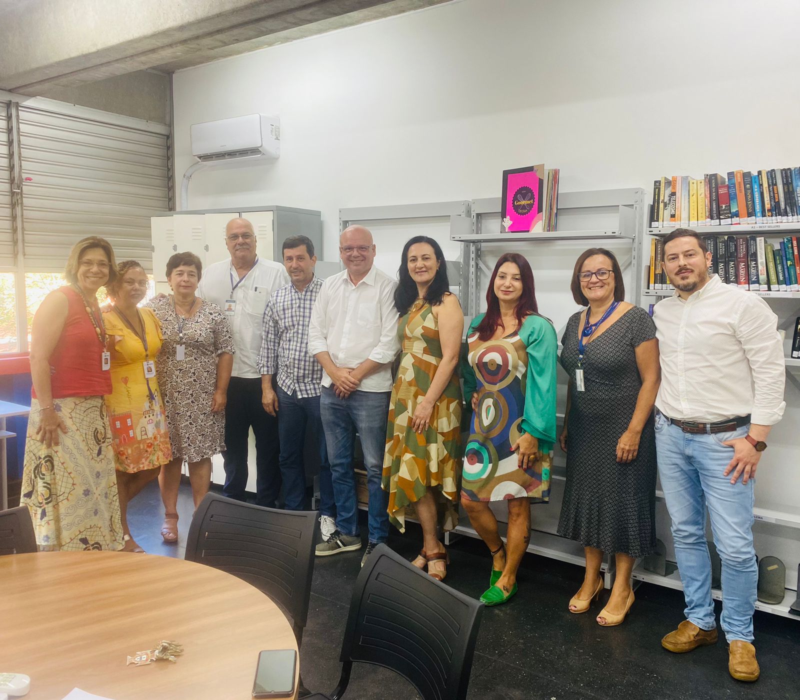 União de forças para a realização da I Festa Literária de Corrêas