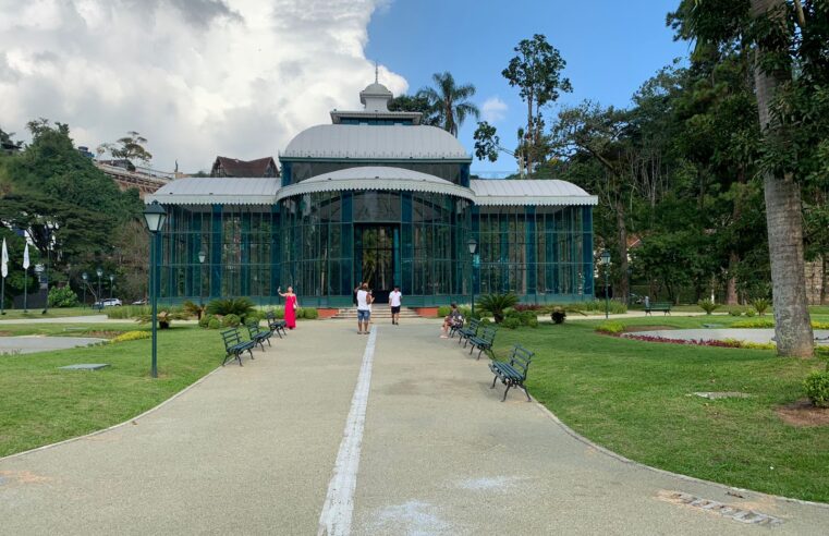 Palácio de Cristal, em Petrópolis, foi reaberto nesta quarta-feira (22)