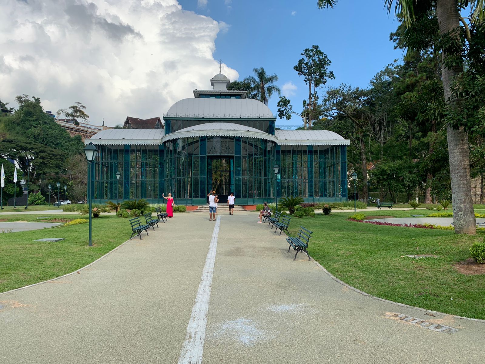 Palácio de Cristal, em Petrópolis, foi reaberto nesta quarta-feira (22)