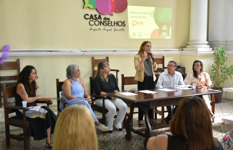 Debate sobre assédio e violência contra mulheres reúne mais de 100 servidores