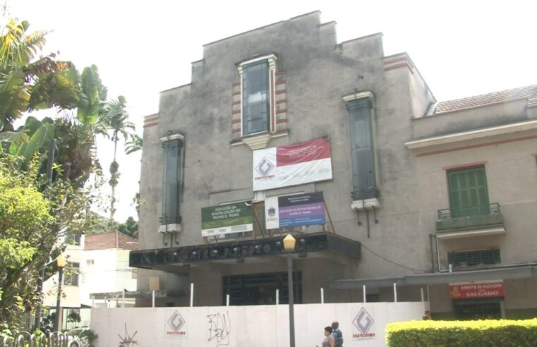Ministério do Turismo investe em construção e reforma de oito teatros pelo país, entre eles, o Theatro Dom Pedro, em Petrópolis