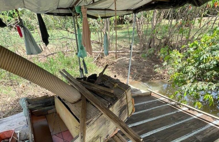 Órgãos ambientais desmobilizam exploração ilegal de ouro no RJ