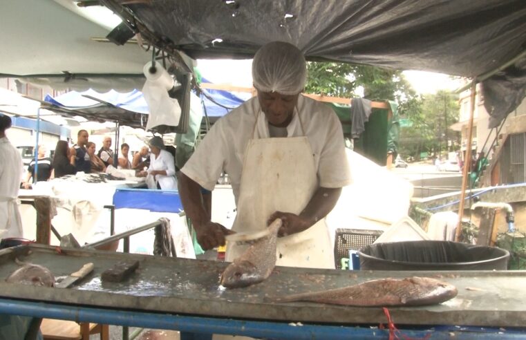 Último dia da Feira do Pescado em Petrópolis registra alta no movimento