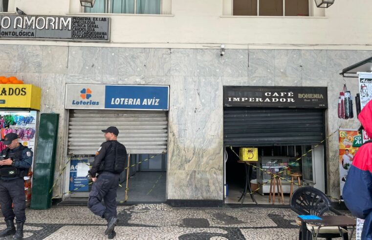 Polícia investiga arrombamento de lotérica no Centro de Petrópolis