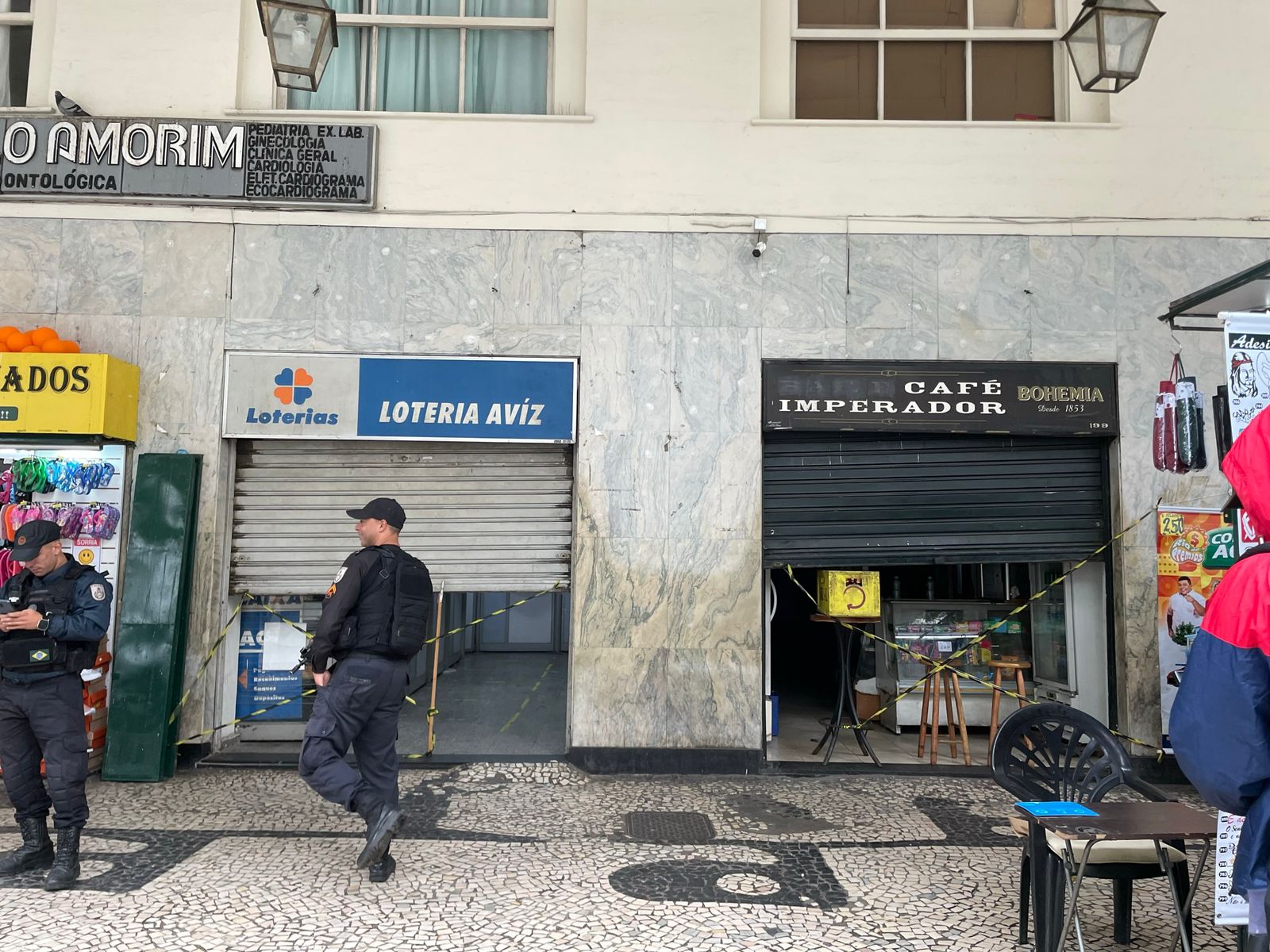 Polícia investiga arrombamento de lotérica no Centro de Petrópolis