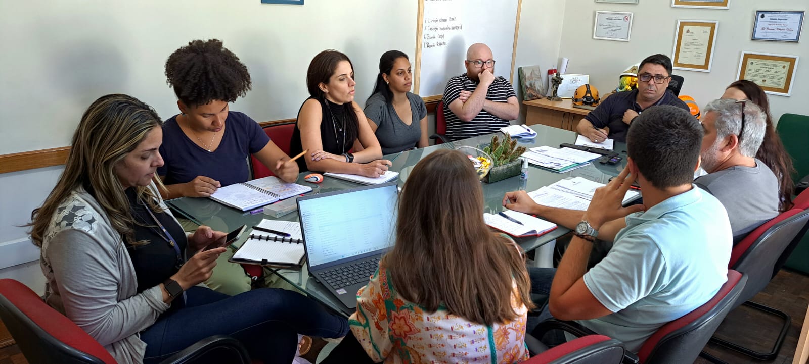 Defesa Civil participa de reunião de atualização do Plano Municipal de Redução de Riscos