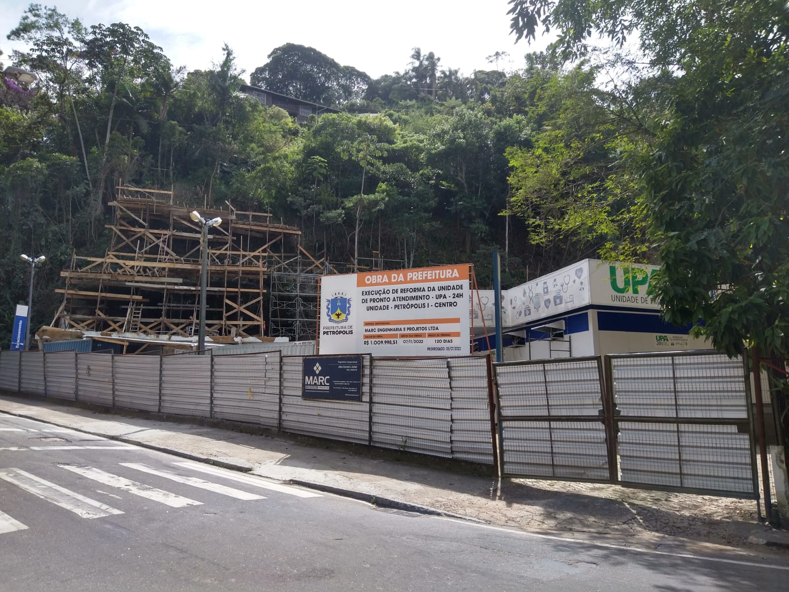 Com adiamentos da obra, UPA Centro permanece fechada
