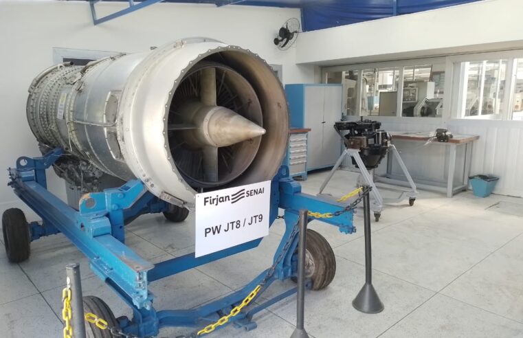 Firjan SENAI Petrópolis está com vagas abertas para o curso de Mecânico de Manutenção Aeronáutica Grupo Motopropulsor