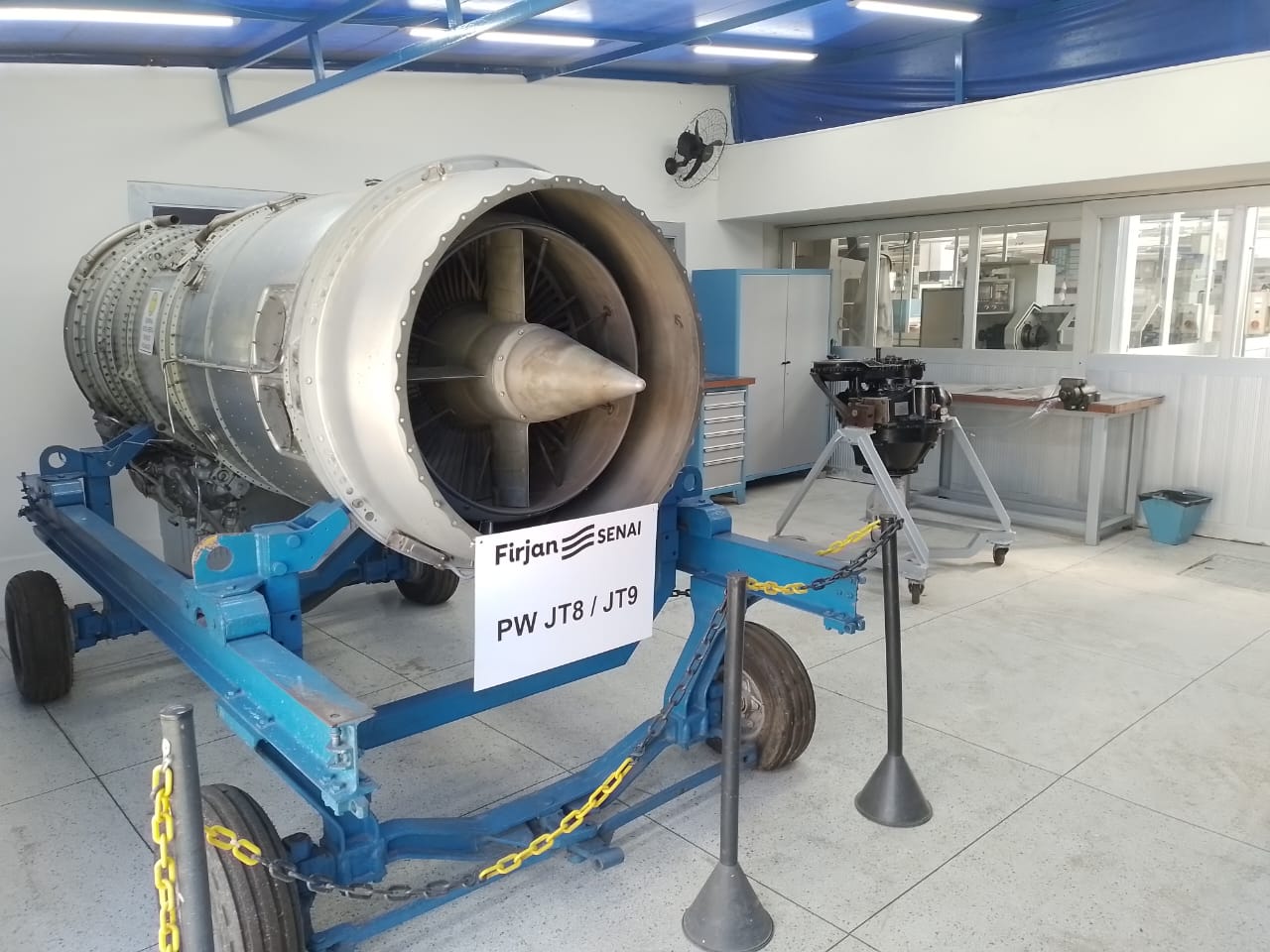 Firjan SENAI Petrópolis está com vagas abertas para o curso de Mecânico de Manutenção Aeronáutica Grupo Motopropulsor