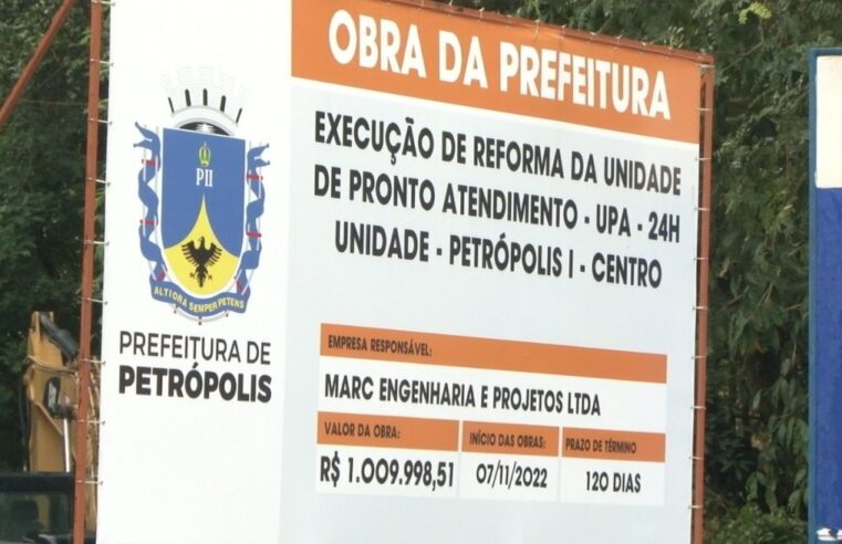 Vereador Eduardo do Blog denuncia atraso nas obras da UPA Centro em Petrópolis e pede UPAs no Quitandinha e na Posse