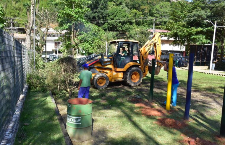 Posse recebe manutenção e limpeza da Comdep
