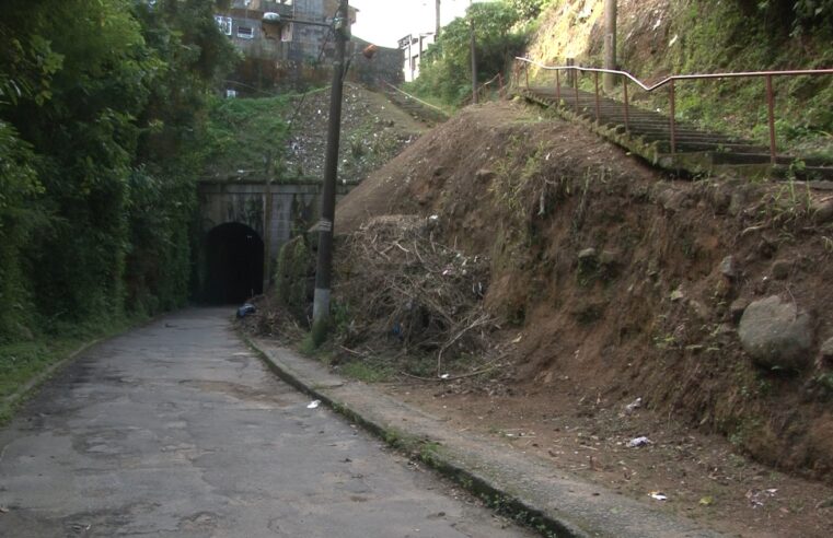 Rua Hélio Bittencourt em Petrópolis é interditada mais uma vez