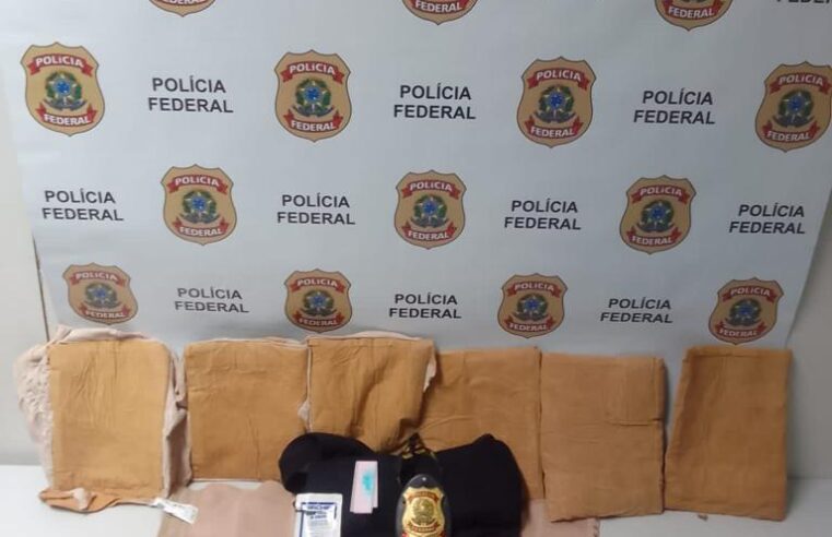 Polícia Federal prende jovem paraguaia com 2,6kg de cocaína no Aeroporto do Galeão