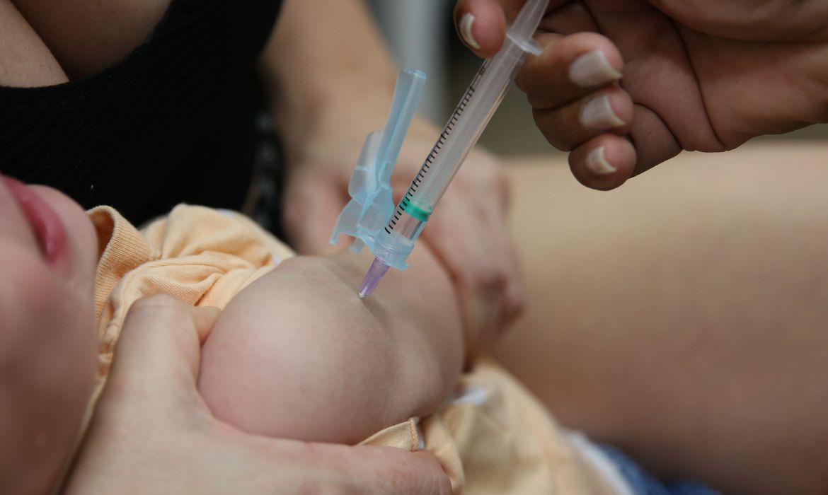 Unicef: 1,6 milhão de crianças no Brasil não receberam vacina DTP 