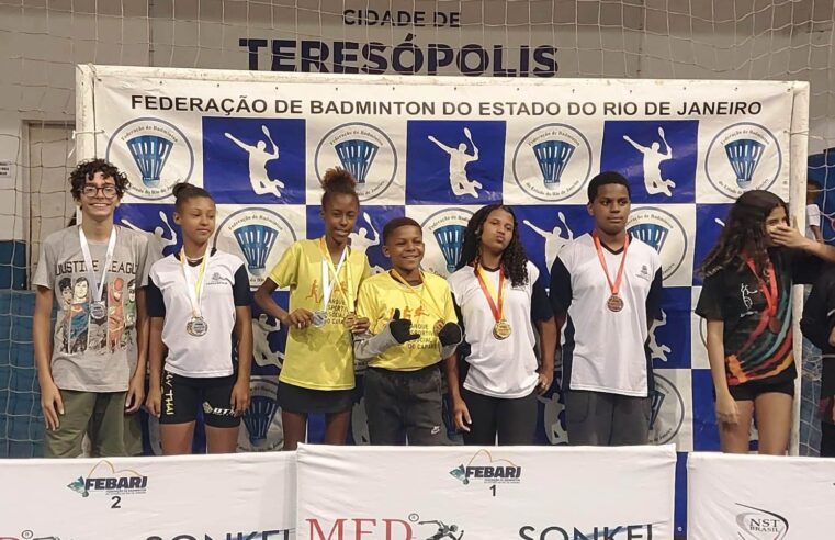 Escola Municipal GEO Rose Dalmaso é destaque no Circuito Estadual de Badminton, com 7 medalhas