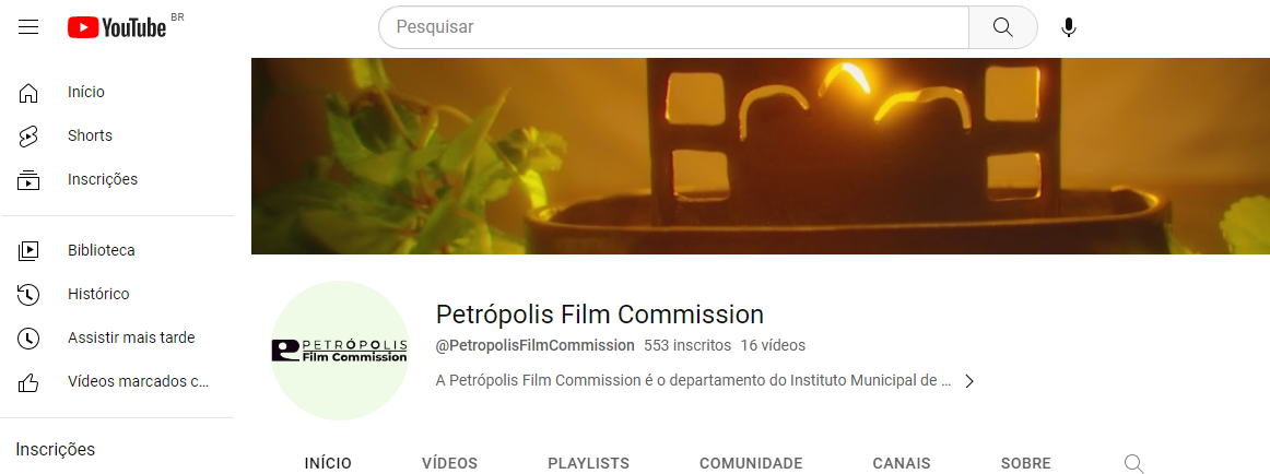 Filmes selecionados do Prêmio Argila do Audiovisual Petropolitano estão disponíveis até o dia 31 no YouTube da Petrópolis Film Commission