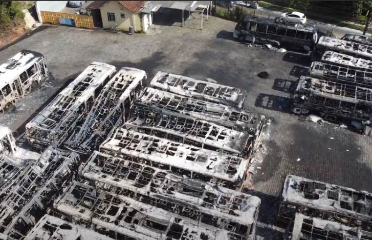 Trabalhador ferido em incêndio na garagem das empresas Petro Ita e Cascatinha permanece internado