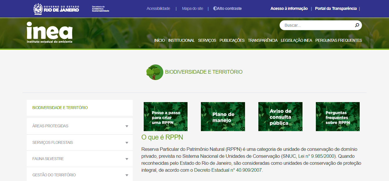 Inea inicia levantamento de fauna selvagem em RPPNs localizadas em Nova Friburgo