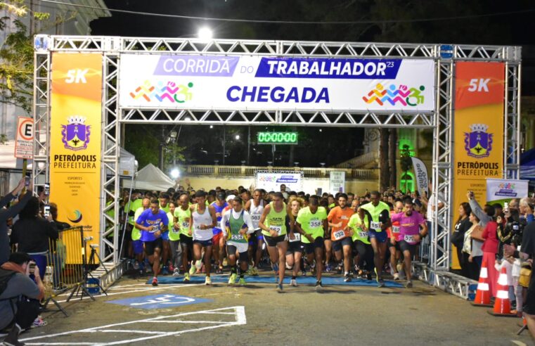 Corrida do Trabalhador mobiliza mais de mil pessoas no Centro Histórico