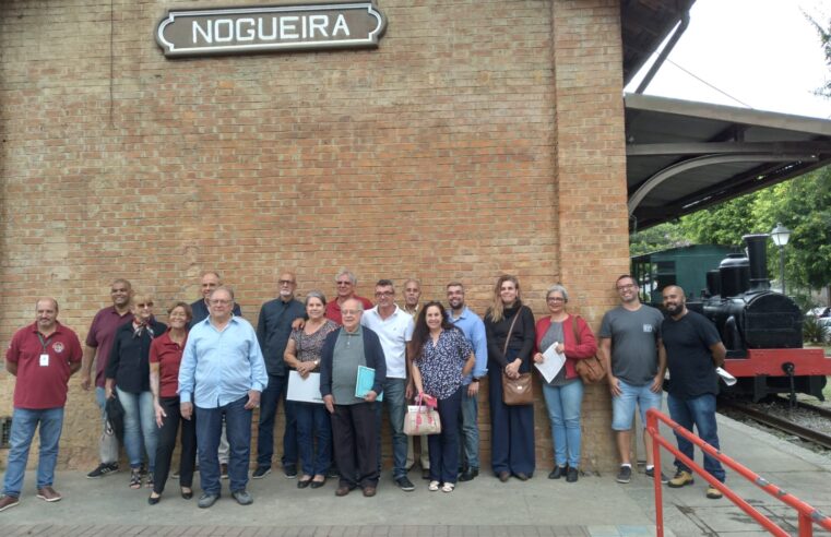 Dia do Ferroviário foi comemorado no Centro Cultural Estação Nogueira