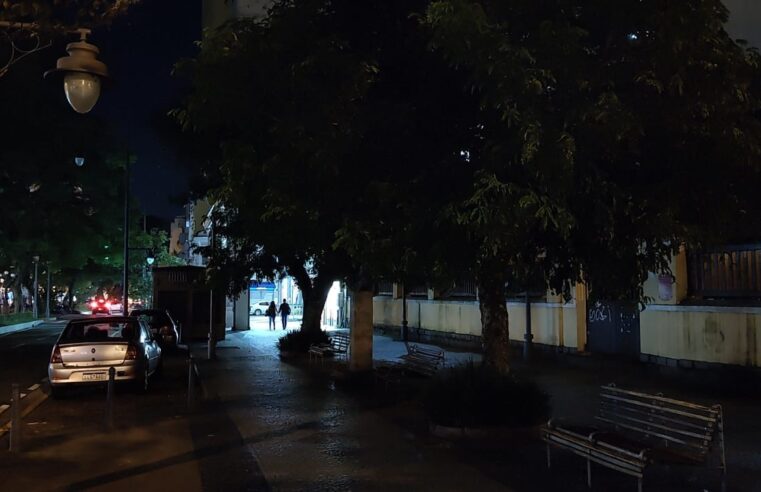 Petropolitanos denunciam problemas com a iluminação pública do Centro Histórico