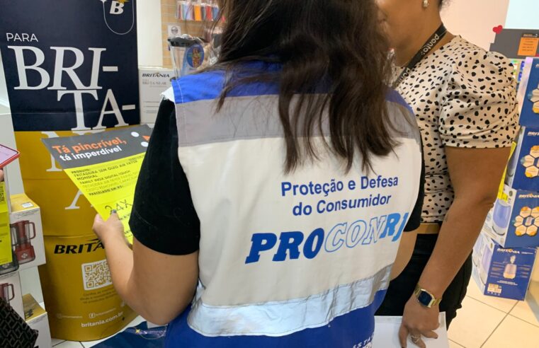 Dia das Mães: Procon Estadual faz ação de orientação e fiscalização em mais de 130 fornecedores