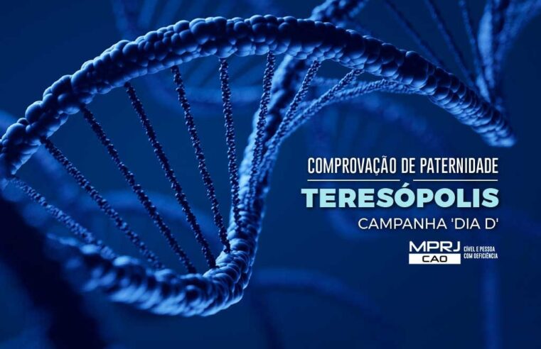 MPRJ realiza exames de DNA para comprovação de paternidade na campanha “DIA D” em Teresópolis