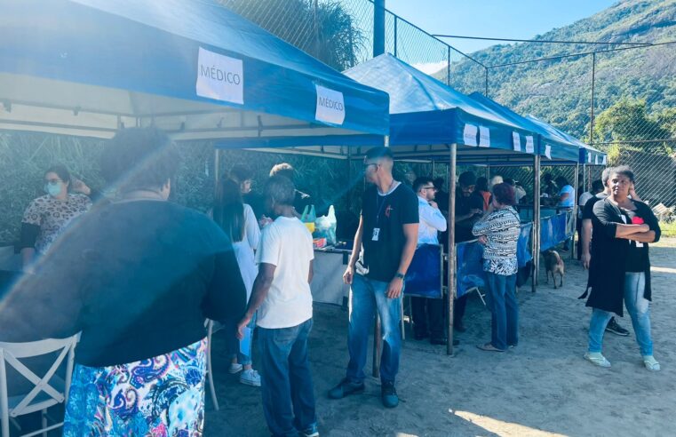 Ação social leva diversos atendimentos a moradores do Atílio Marotti
