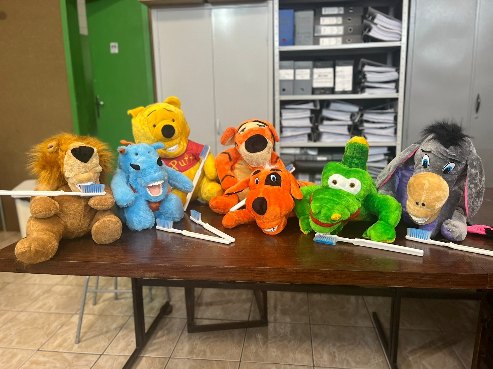 Fantoches odontológicos auxiliam no atendimento de crianças em Nova Friburgo