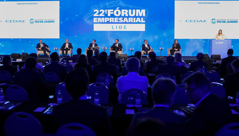 láudio Castro anuncia ampliação de 490% do turismo de negócios na abertura do Fórum Empresarial Lide