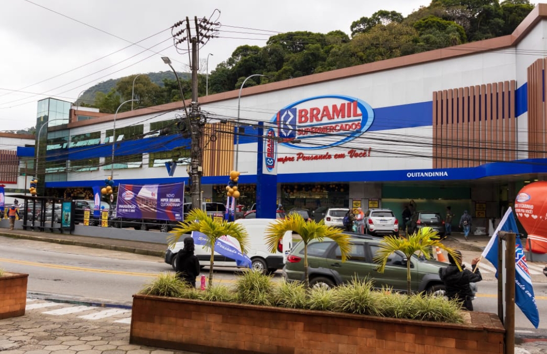 Bramil Supermercados do Quitandinha, em Petrópolis, reabrirá normalmente neste sábado (10) a partir das 8h