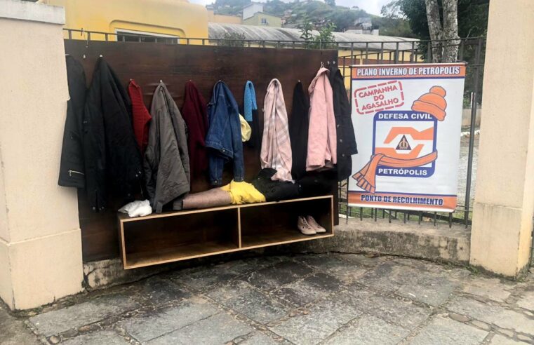 Parede solidária: Defesa Civil inicia campanha de inverno nesta quinta-feira (01)