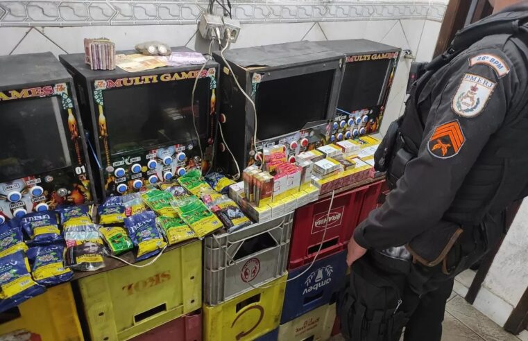 Policiais interditam bingos clandestinos e pontos de jogo do bicho em Petrópolis e outras três cidades