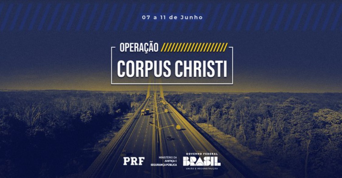 PRF destaca a importância e obrigatoriedade do uso do cinto de segurança na Operação Corpus Christi