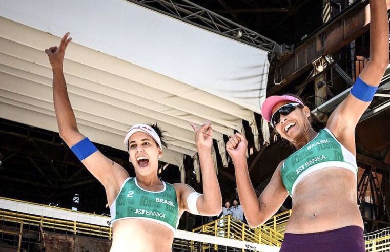 Ana Patrícia e Duda vencem etapa do Circuito Mundial na Europa