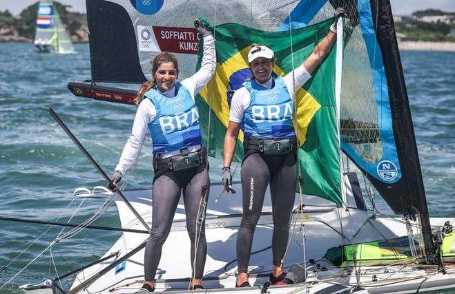 Martine e Kahena conquistam a prata em evento-teste para Paris 2024