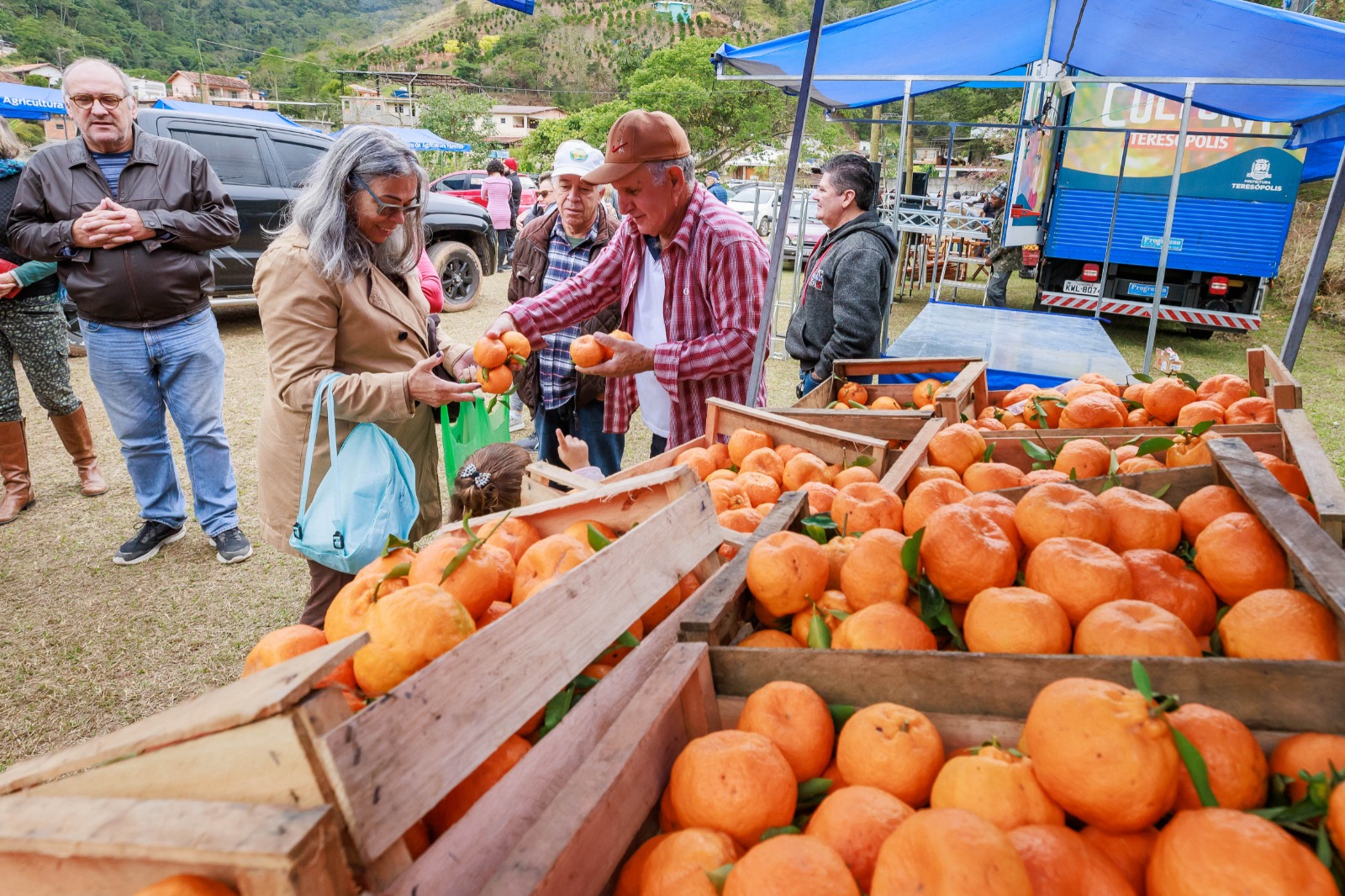 Festa e Encontro da Tangerina Ponkan é promovida pela Prefeitura de Teresópolis