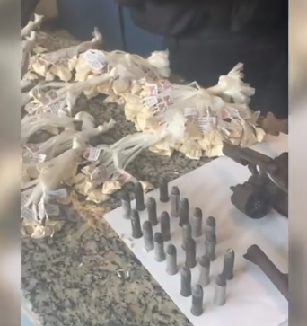 Farta quantidade de drogas, munições e armas são apreendidas em São José do Vale do Rio Preto