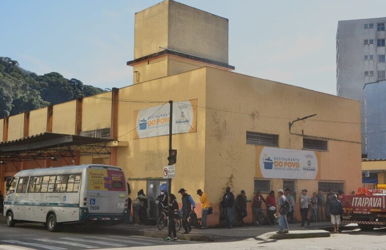 Governo do Estado vistoria reforma do Restaurante do Povo em Petrópolis