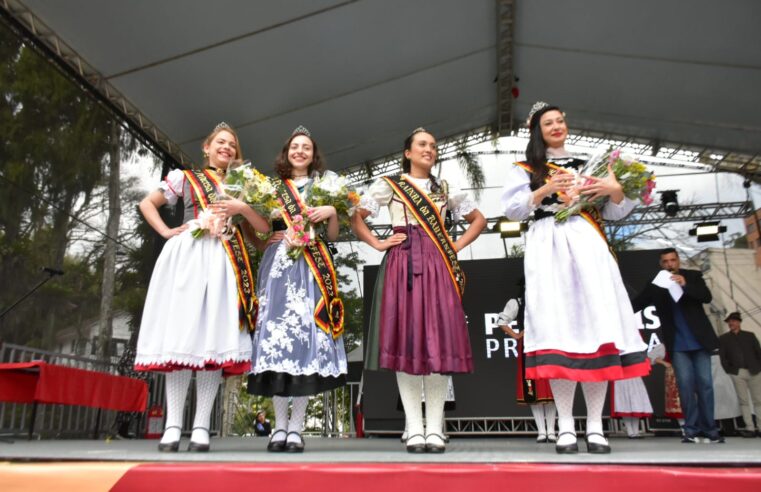 Realeza da Bauernfest 2023 foi eleita na manhã deste domingo
