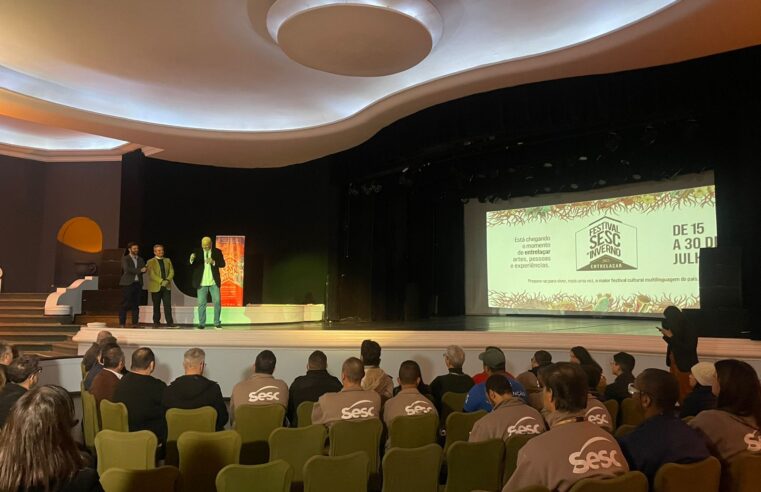 Festival Sesc de Inverno 2023 vai acontecer entre os dias 15 a 30 de julho em 17 localidades do Rio de Janeiro