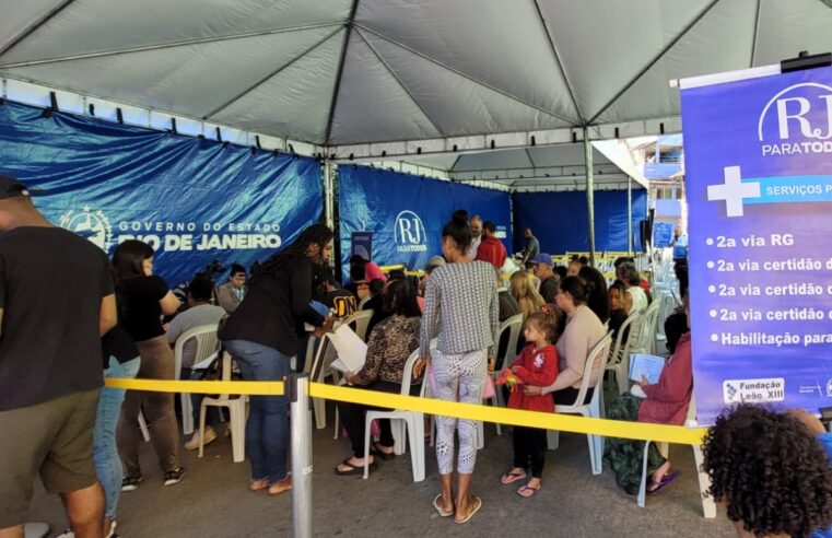 Secretaria de Governo leva RJ Mais Serviços à moradores de Pedro do Rio